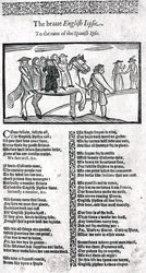 „The Brave English Gypsy”, ilustracja z „Book of Roxburghe Ballads”